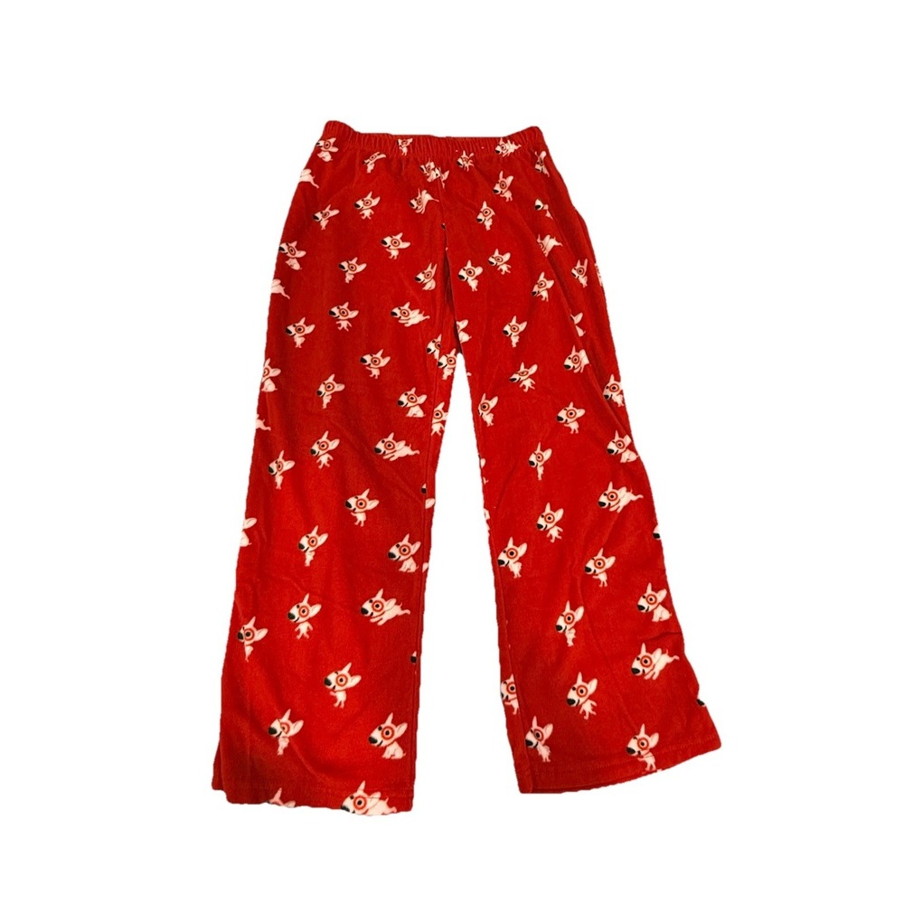 Kids Wondershop Fleece Pajama Pants XL (14) Red Target Dog